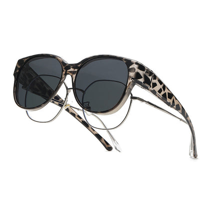Polarized Fit Over Sunglasses for Prescription Glasses with UV Protection