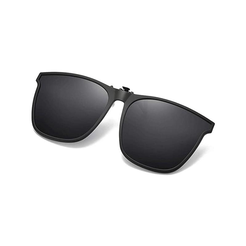 Polarized Flip Up Clip On Sunglasses for Glasses