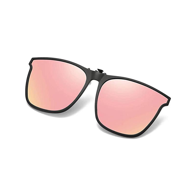 Polarized Flip Up Clip On Sunglasses for Glasses