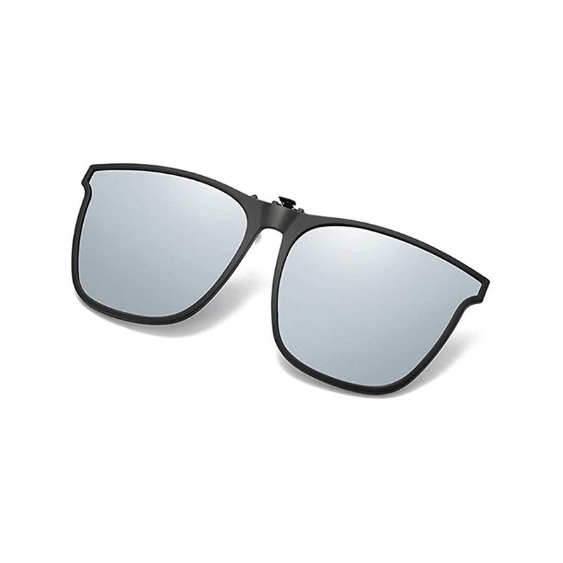 Polarized Flip Up Clip On Sunglasses for Glasses