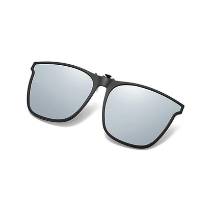 Polarized Flip Up Clip On Sunglasses for Glasses