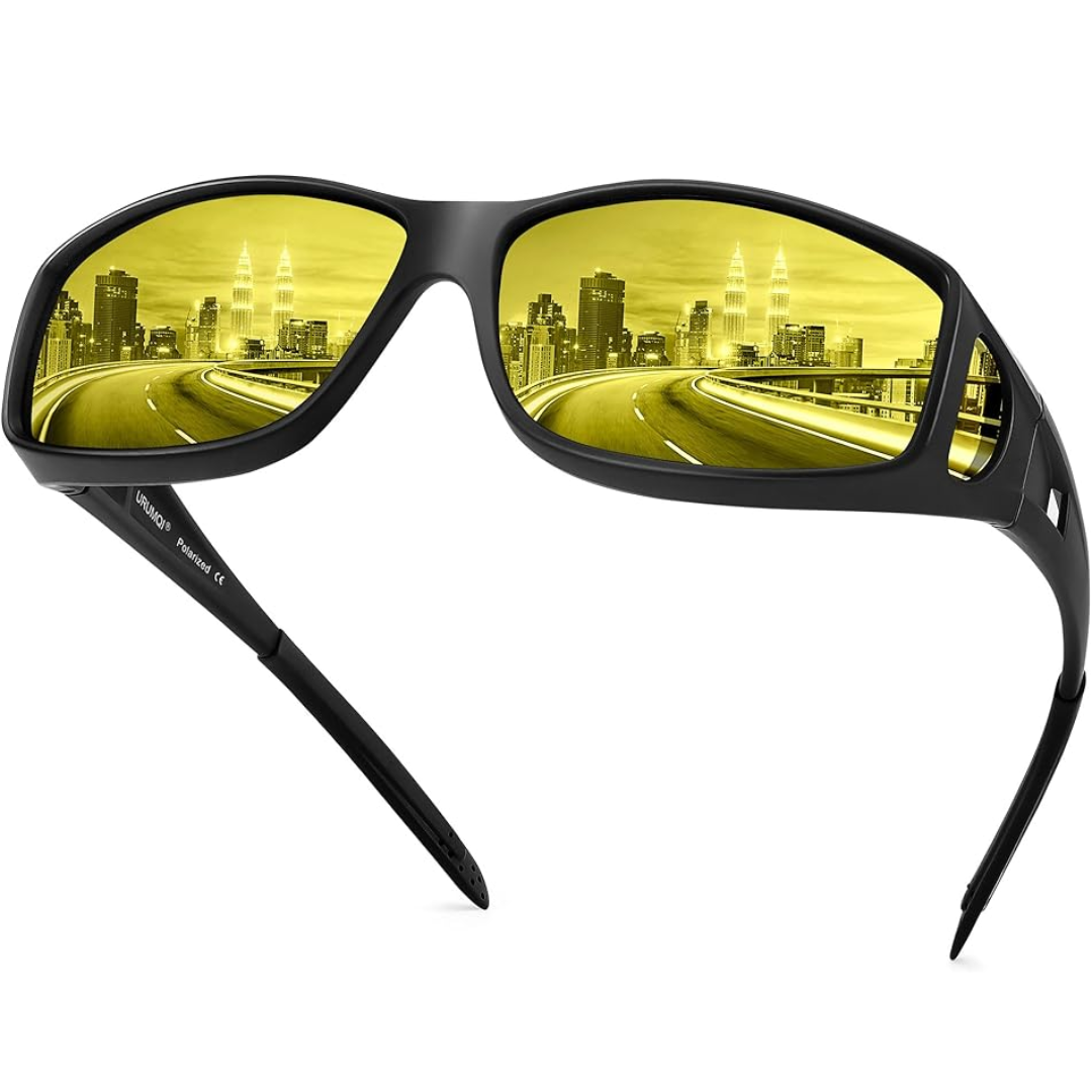 Polarized Night Driving Glasses with Anti Glare Lenses
