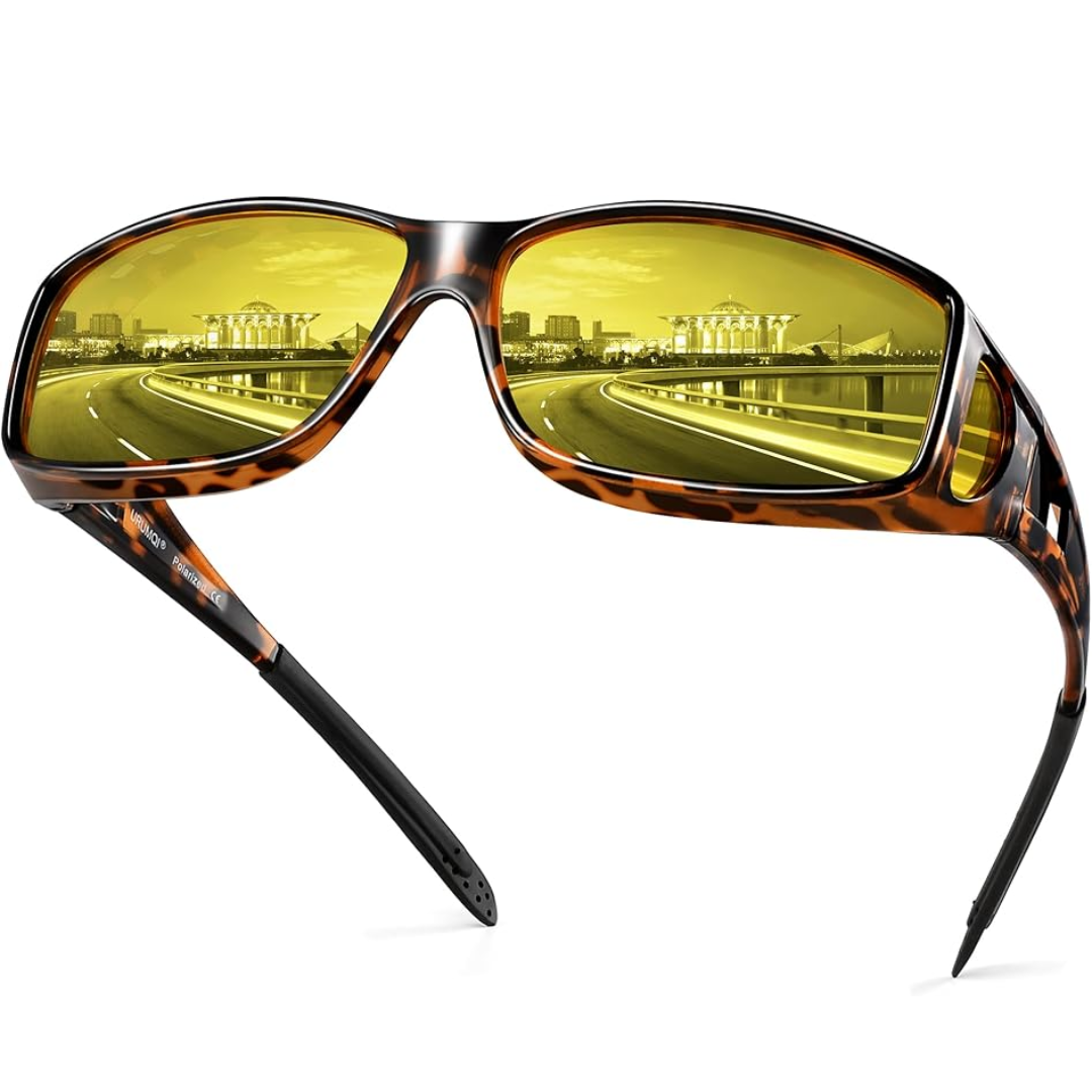 Polarized Night Driving Glasses with Anti Glare Lenses