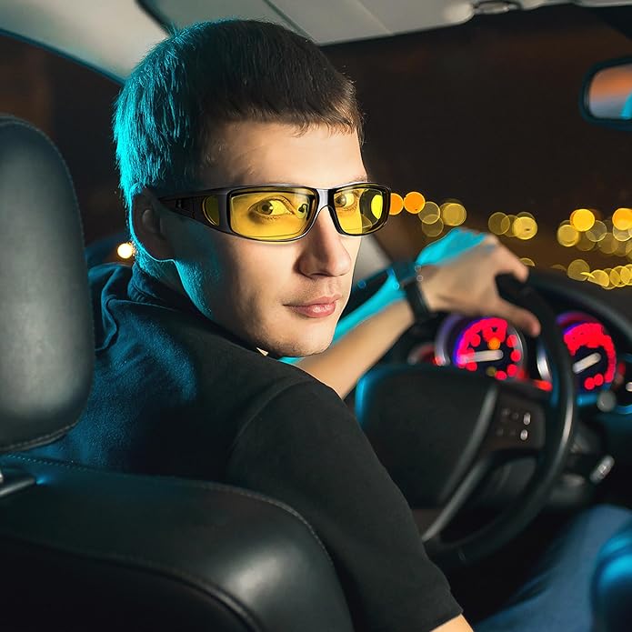 Polarized Night Driving Glasses with Anti Glare Lenses
