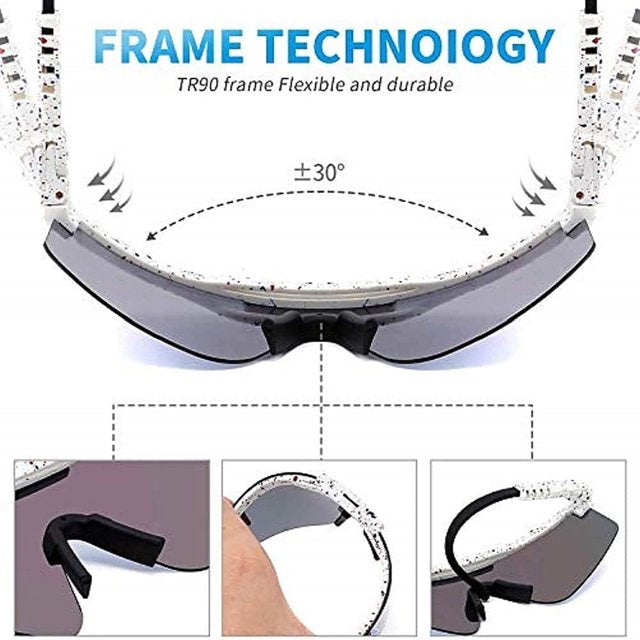Polarized Outdoor Sports Sunglasses UV400 Cycling Glasses
