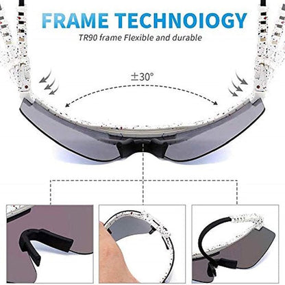 Polarized Outdoor Sports Sunglasses UV400 Cycling Glasses