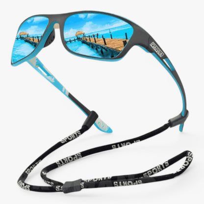 Polarized Sports Sunglasses UV400 Scratch Resistant Lenses