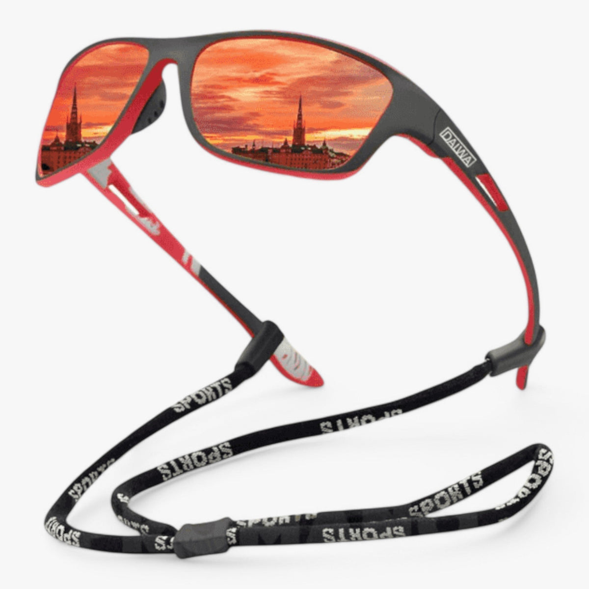 Polarized Sports Sunglasses UV400 Scratch Resistant Lenses