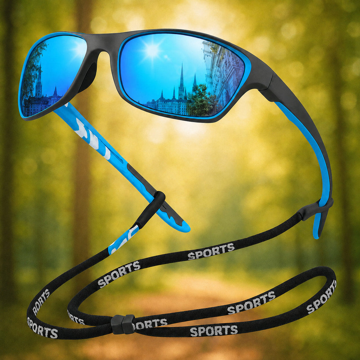 Polarized Sports Sunglasses with UV400 Protection