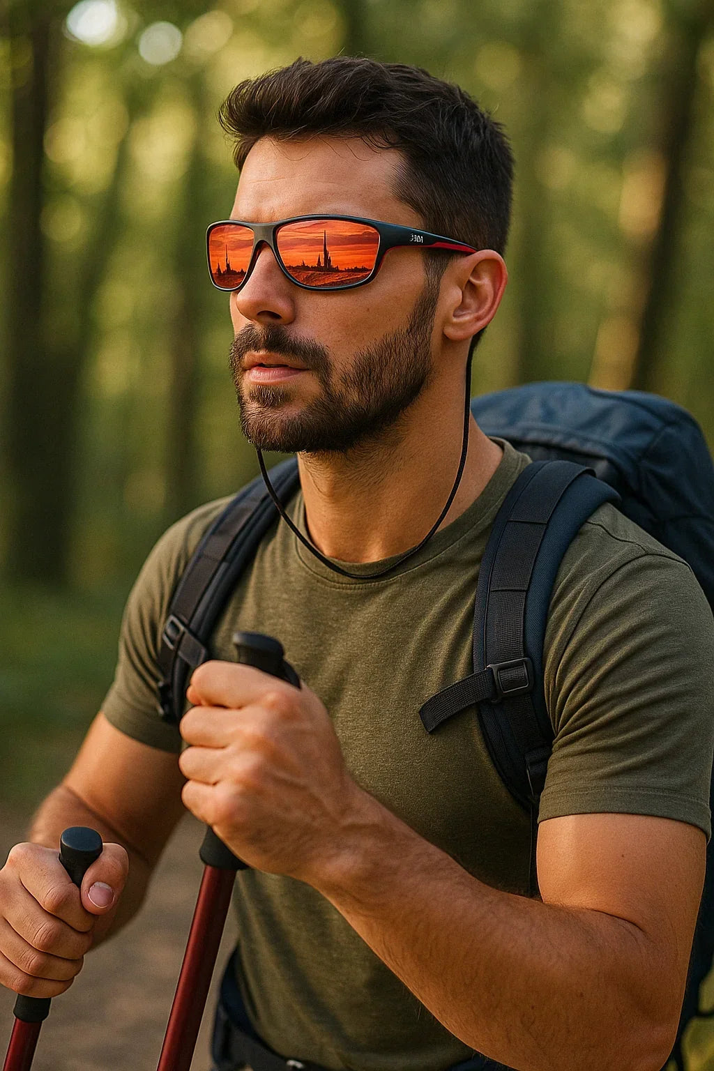 Polarized Sports Sunglasses with UV400 Protection