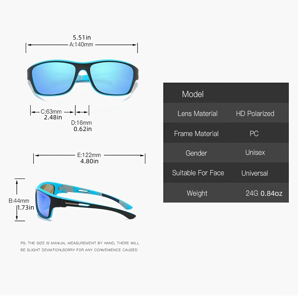 Polarized UV400 Sports Sunglasses for Men