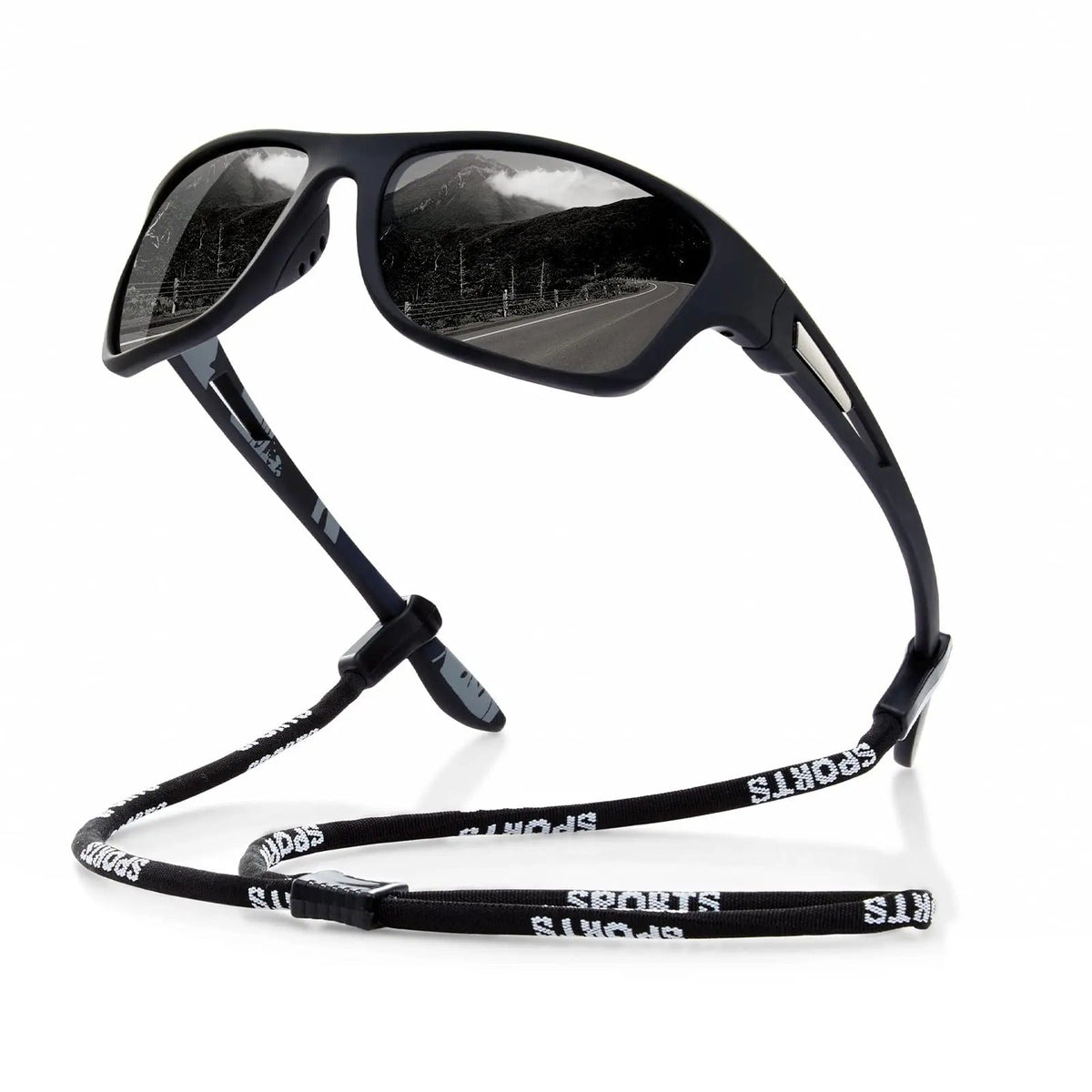Polarized UV400 Wraparound Sports Sunglasses for Cycling Running and Outdoor Activities