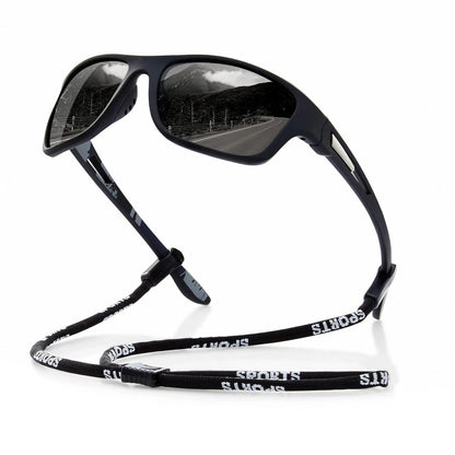 Polarized UV400 Wraparound Sports Sunglasses for Cycling Running and Outdoor Activities