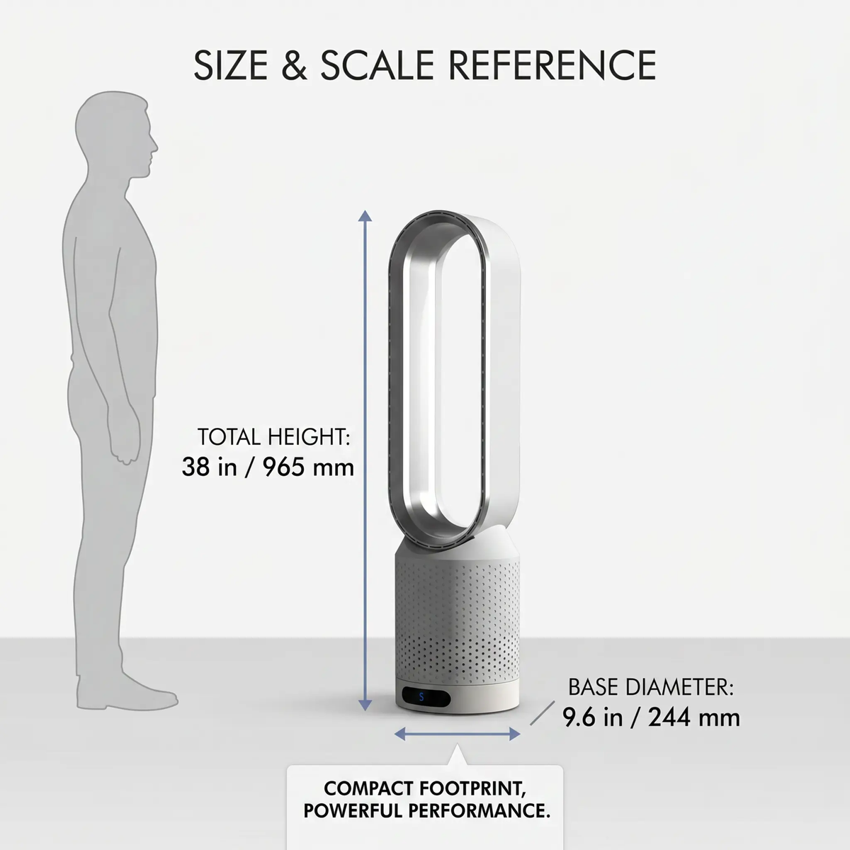 Portable 3 in 1 Air Cooler with UV Purification Ioniser and 6L Water Tank