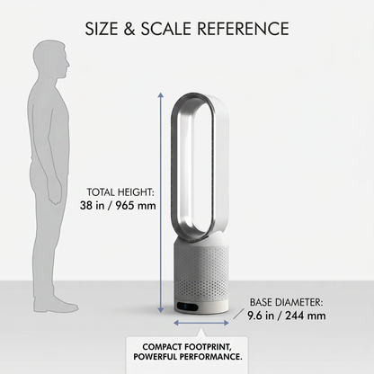 Portable 3 in 1 Air Cooler with UV Purification Ioniser and 6L Water Tank