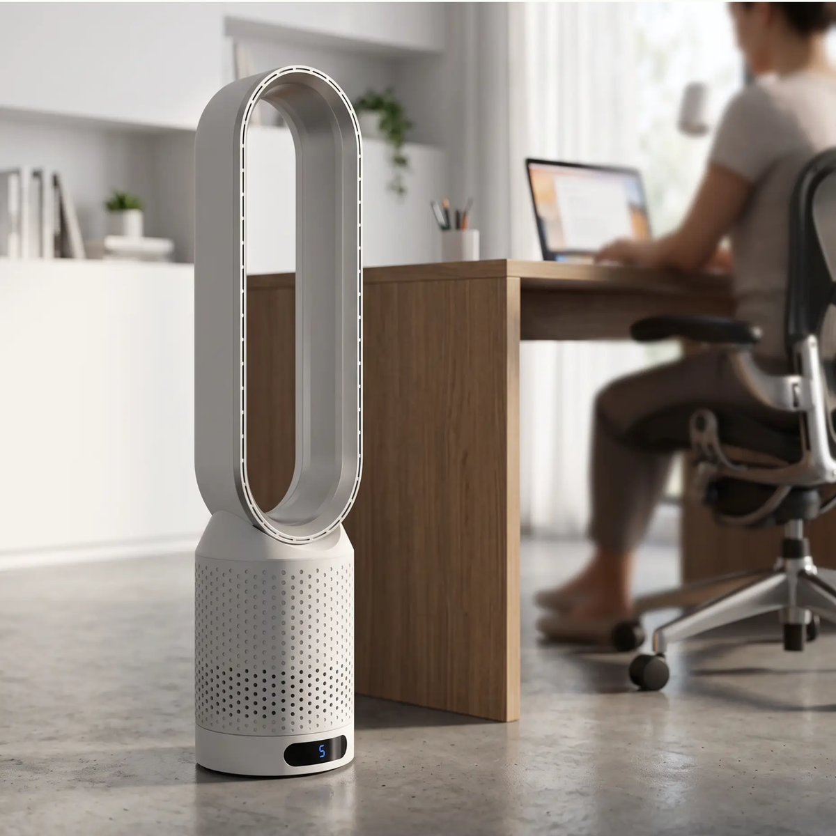 Portable 3 in 1 Air Cooler with UV Purification Ioniser and 6L Water Tank