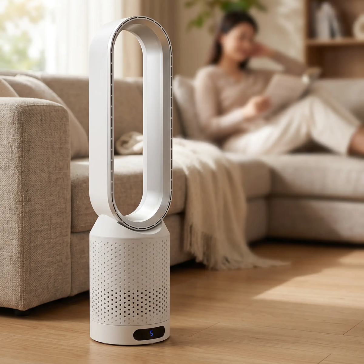 Portable 3 in 1 Air Cooler with UV Purification Ioniser and 6L Water Tank