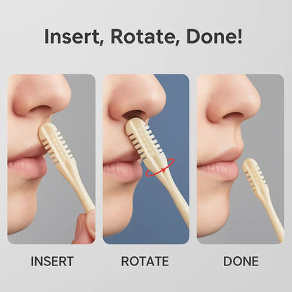 Portable 360° Rotary Nose Hair Trimmer for Men and Women