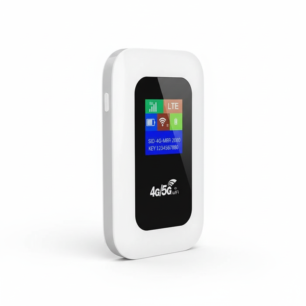 Portable 4G LTE Mobile WiFi Router with USB C Charging