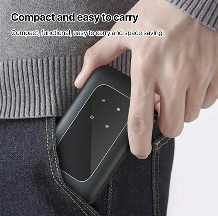 Portable 5G Mobile WiFi Hotspot Router with SIM Card Support