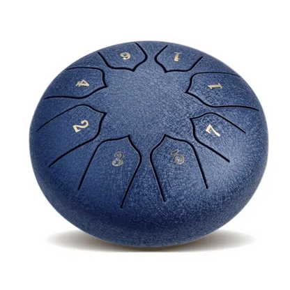 Portable 8 Tone Steel Tongue Drum with Mallets