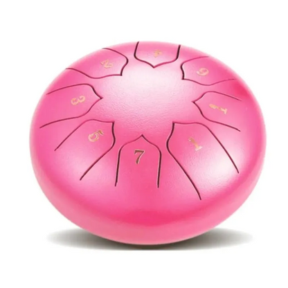 Portable 8 Tone Steel Tongue Drum with Mallets