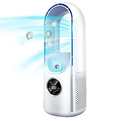 Portable Blade Free Air Cooler with Quiet Adjustable Airflow