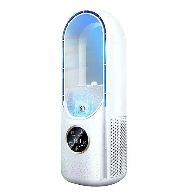 Portable Blade Free Air Cooler with Quiet Adjustable Airflow