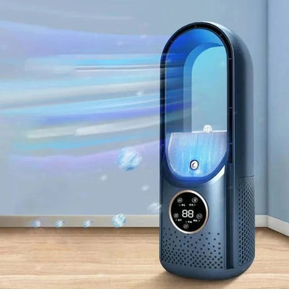 Portable Blade Free Air Cooler with Quiet Adjustable Airflow