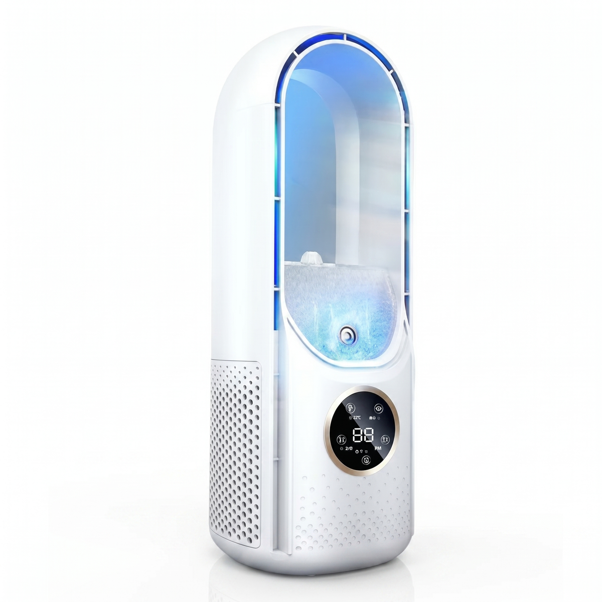 Portable Bladeless Personal Air Cooler with USB Power
