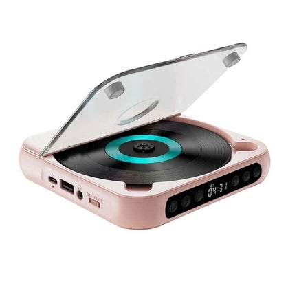 Portable Bluetooth CD Player with Rechargeable Battery