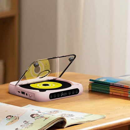 Portable Bluetooth CD Player with Rechargeable Battery