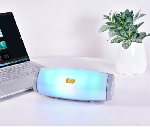 Portable Bluetooth LED Speaker with FM Radio USB SD Card and AUX
