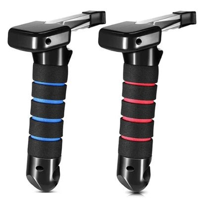 Portable Car Door Assist Handle with Emergency Safety Tool