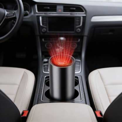 Portable Car Heater Fan with 360 Degree Adjustable Airflow