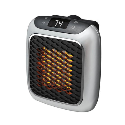 Portable Ceramic Space Heater with Timer and Safety Protection