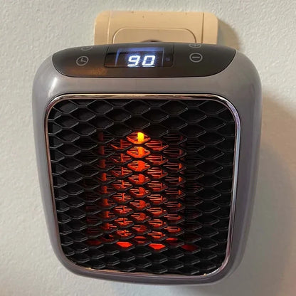 Portable Ceramic Space Heater with Timer and Safety Protection