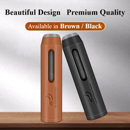 Portable Cigarette Ash Holder with Silicone Ports