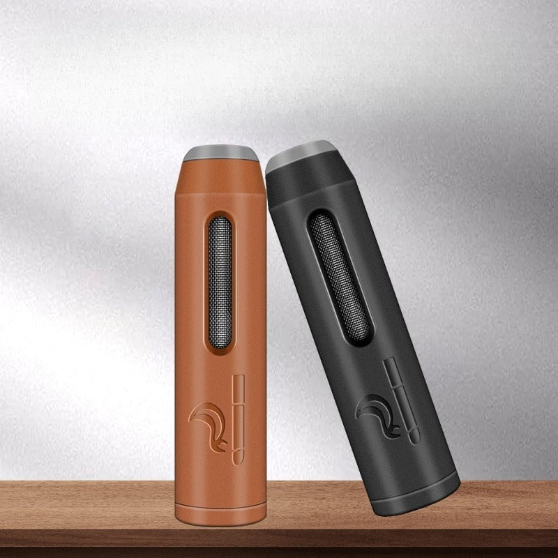 Portable Cigarette Ash Holder with Silicone Ports