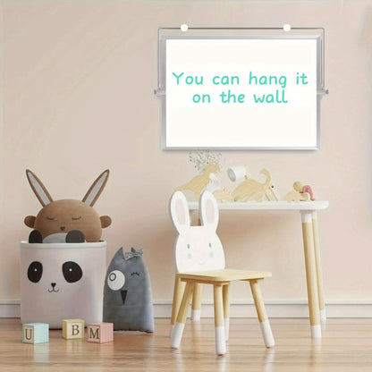 Portable Double Sided Magnetic Whiteboard with Stand