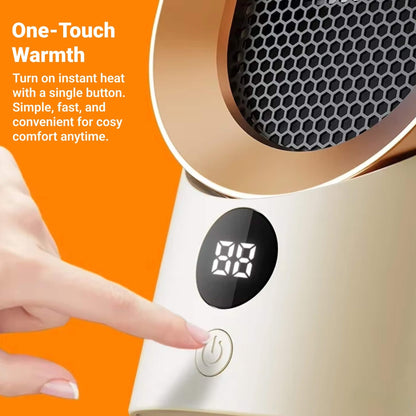 Portable Energy Efficient Space Heater for Small Rooms