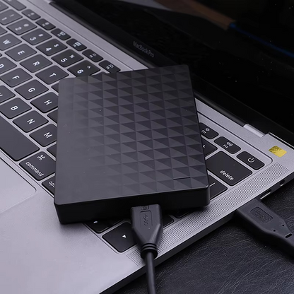 Portable External Hard Drive USB 3.0 High Speed Storage Device Compact Backup Solution for Computer File Transfer
