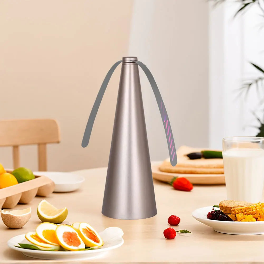 Portable Fly Repellent Fan USB Battery Powered Food Fan