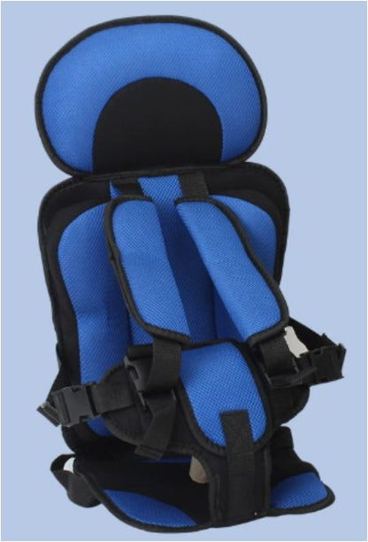 Portable Foldable Child Car Seat with 5 Point Safety Harness