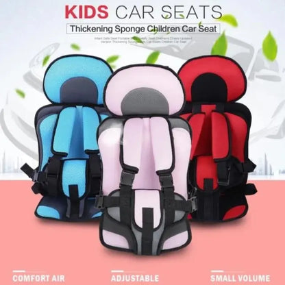 Portable Foldable Child Car Seat with 5 Point Safety Harness