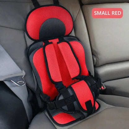 Portable Foldable Child Car Seat with 5 Point Safety Harness