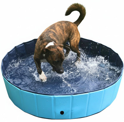 Portable Foldable Dog Pool for Bathing and Play