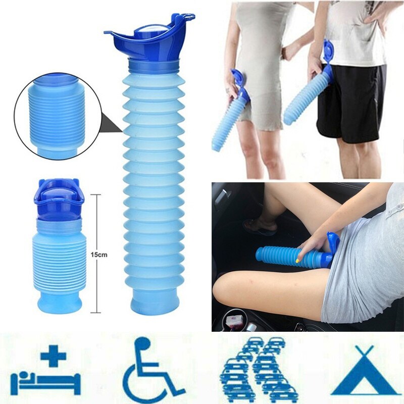 Portable Foldable Urinal Bottle for Women and Children 750 ml