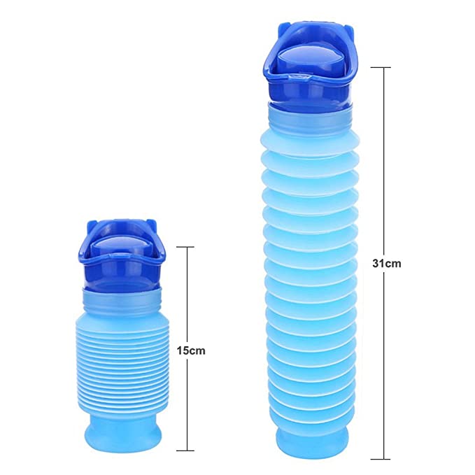 Portable Foldable Urinal Bottle for Women and Children 750 ml