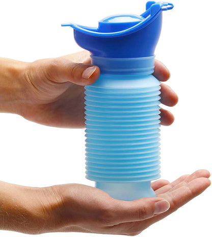 Portable Foldable Urinal Bottle for Women and Children 750 ml